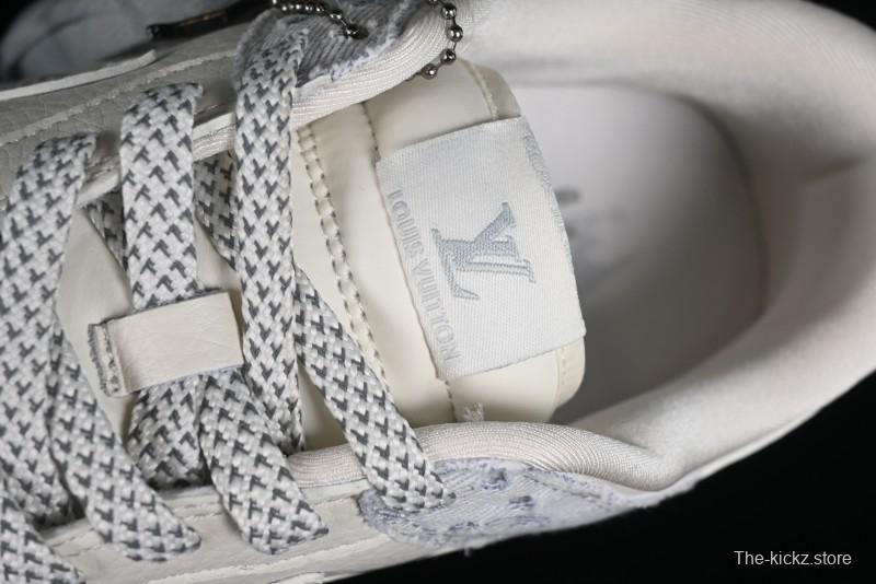 Nike SB Dunk Low LV Collaboration - Tie-Dye Denim Glow in the Dark Anniversary Custom Low-Top Casual Sneakers - FC1688-192