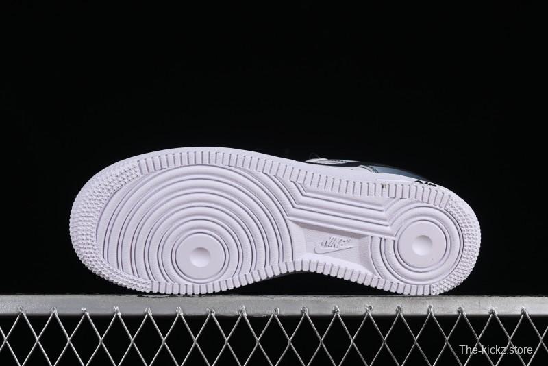 Nike Air Force 1 '07 Low Custom Anime Theme Gradient Brown Swoosh Casual Sneakers - FN0366-103