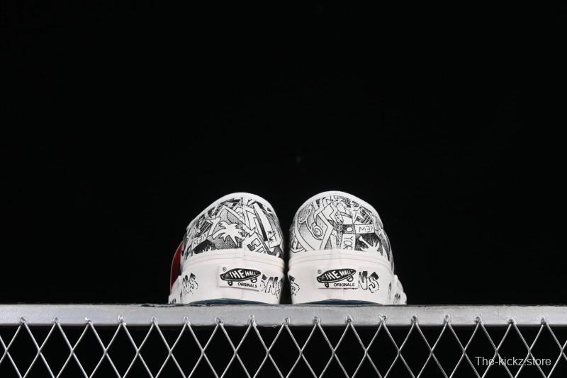 Vans Og Authentic Lx Low-Top Casual Skate Shoes - VN0A4BV9676