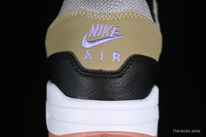 Nike Air Max 1 Retro Running Shoes with Half-Sole Air Cushion - FB9660-003