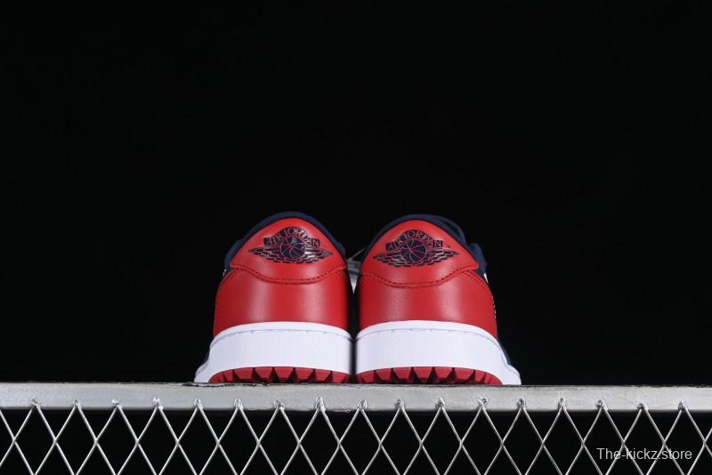 Nike Air Jordan 1 Low Golf Shoes Black Toe - DD9315-113