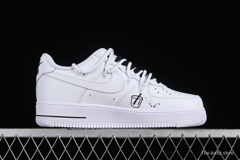 Nike Air Force 1 '07 Low Graffiti Casual Sneakers - CV9879-541