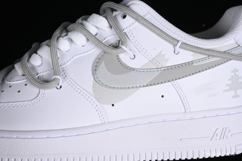 Nike Air Force 1 '07 Low Custom Anime Theme Spray-Painted Swoosh Casual Sneakers - ZH0316-016