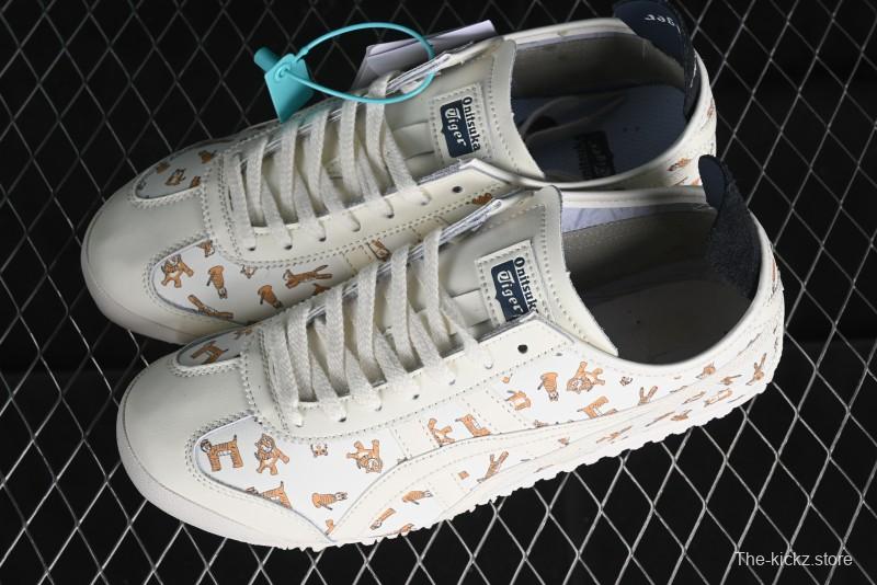 Onitsuka Tiger Mexico 66 Low-Top Leather Sneakers - 1183B785-100