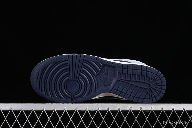 Nike Dunk Low Grey Blue SB Low-Top Casual Skate Shoes - FB9109-002