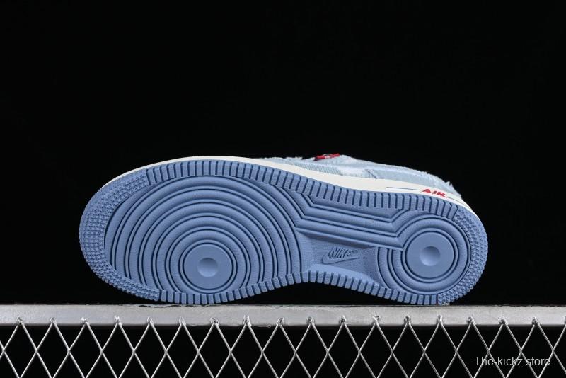Levi's x Nike Air Force 1 '07 Low Denim Casual Sneakers - CH2211-168
