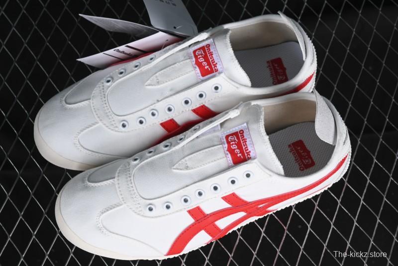 OnitsukaTiger Mexico 66 Low-Top Canvas Casual Running Shoes - D3K0Q-0023