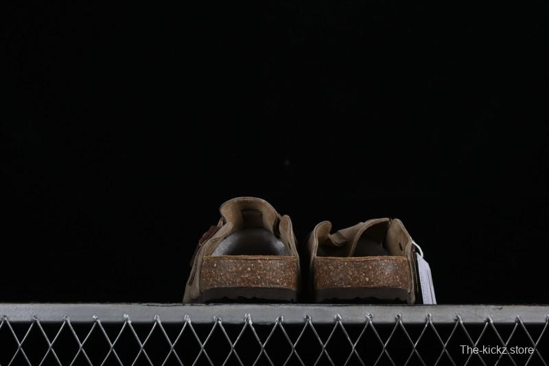 Birkenstock Arizona Soft Footbed Sandals with Suede Leather and Lambswool Lining - G.D4