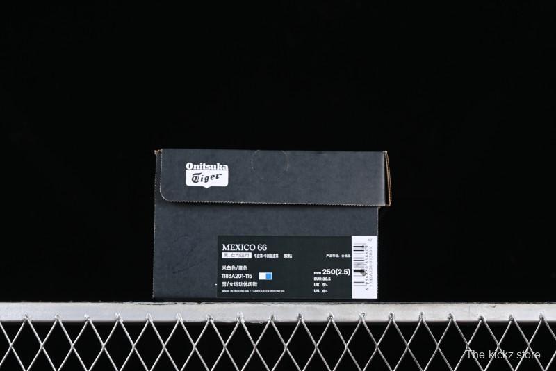 Onitsuka Tiger Mexico 66 Low-Top Leather Running Shoes - 1183A201-115