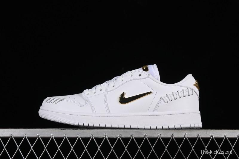 Nike Air Jordan 1 Low Method of Make Casual Sneakers in White Gold - FN5032-100
