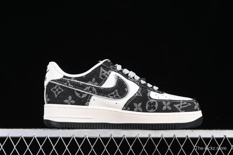 Nike Air Force 1 '07 Low LV Collaboration - Starry Night Black Low-Top Casual Sneakers - SJ2088-002