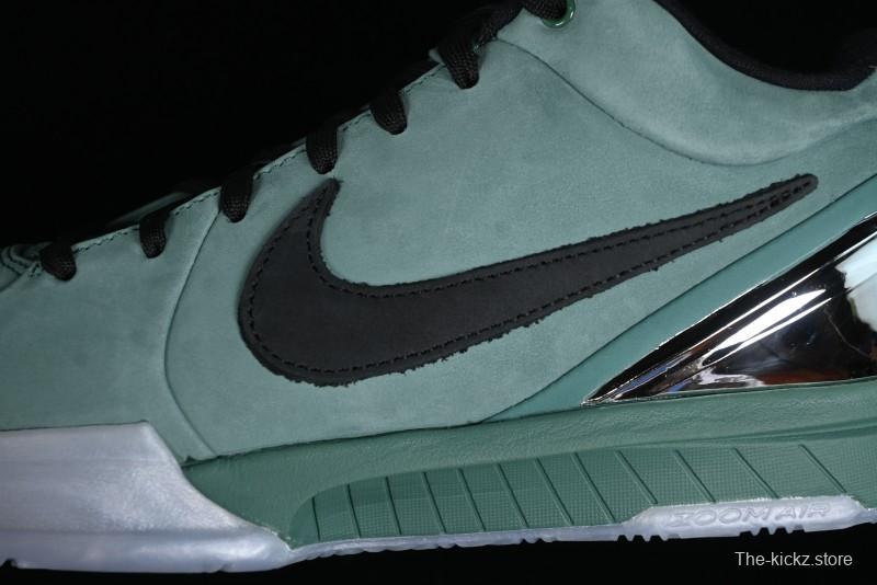 Nike Zoom Kobe IV Basketball Shoes with Electroplated Silver Design - FQ3545-300