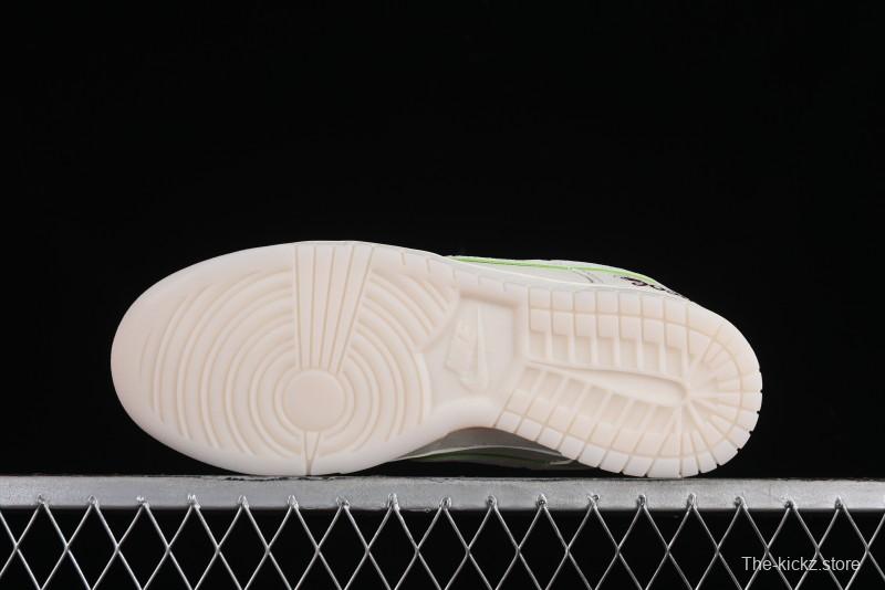 Nike SB Dunk Low Year of the Dragon Limited Edition - White Dragon Anniversary Custom Low-Top Casual Skate Shoes - CF3688-001