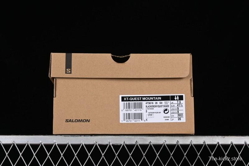 Salomon XT-Quest Mountain Trail Running Shoes with SENSIFIT and CONTAGRIP - 473616-28