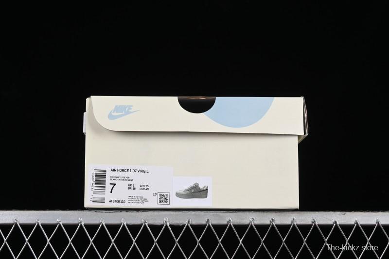 Nike Air Force 1 '07 Low Custom Traditional Chinese Brocade Casual Sneakers - AF2406-110