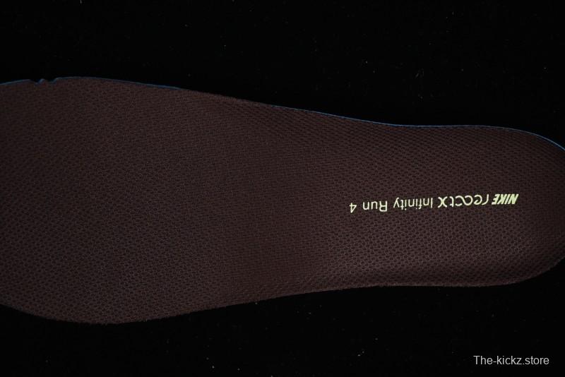 Nike ZoomX Infinity Run 4 Professional Cushioned Running Shoes with Knit Upper - HF5710-101