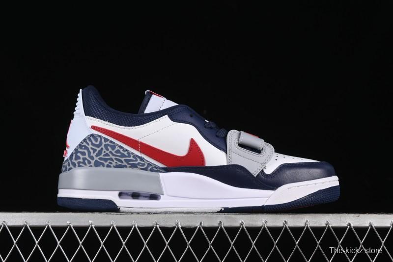 Nike Air Jordan Legacy AJ312 Low Top Sneakers with Triple Strap Design - CD7069-164