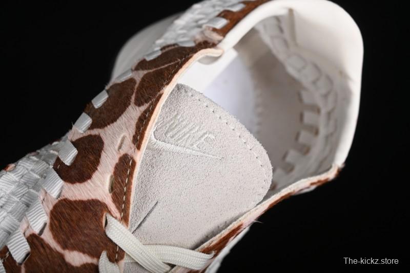 Nike Footscape Woven Asymmetrical Knit Low-Top Lifestyle Sneakers with Nike Air Cushion - FB1959-100