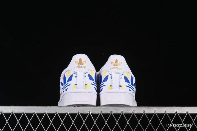 Adidas Superstar H00183 Casual Sneakers with Shell Toe Design - H00183