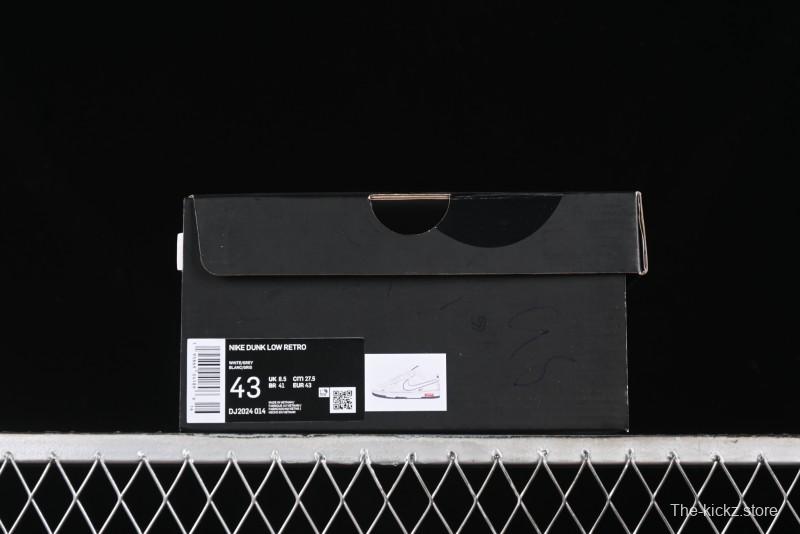 Nike SB Dunk Low Supreme Collaboration - Beige Grey Swoosh Anniversary Customized Low-Top Casual Skate Shoes - DJ2024-014