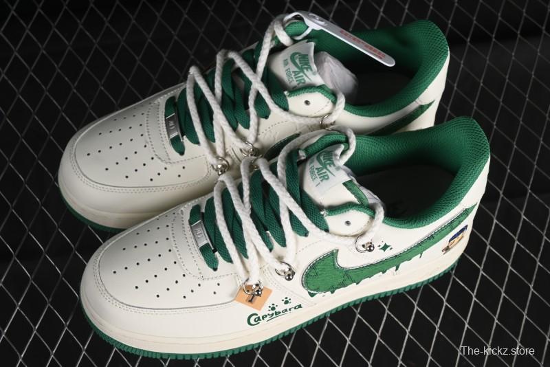 Nike Air Force 1 '07 Low x Capybara "Van Gogh" Casual Sneakers - LV0506-330