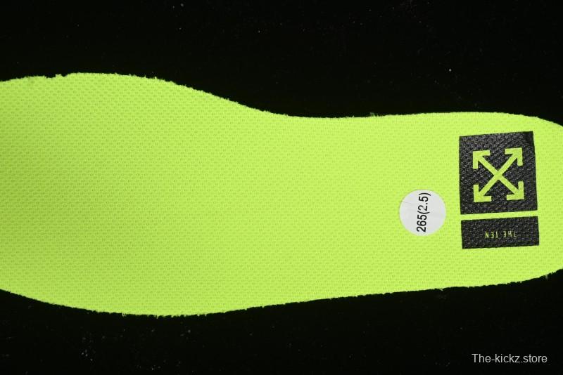 Nike Off White x Air Force 1 Low OW Transparent Yellow Sneakers - AO4606-700