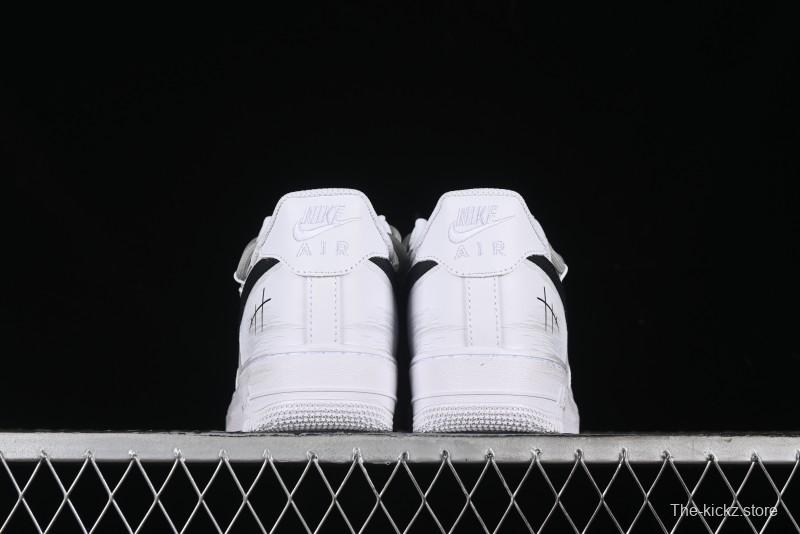 Nike Air Force 1 '07 Low Retro Street Spray Paint Anime Theme Maillard Style Casual Sneakers with Strap - ZH0316-039