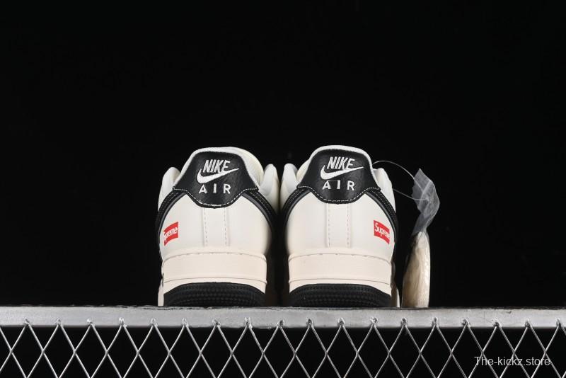 Nike Air Force 1 '07 Low Supreme Collaboration - White Black - XZ3368-001