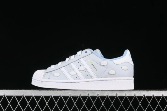 Adidas Kitty x Superstar IF7021 Shell Toe Casual Sneakers - IF7021