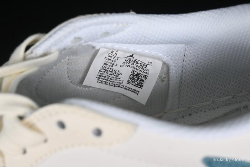 Nike Travis Scott x Fragment Design x Air Jordan 1 Low OG SP AJ1 Retro Sneakers - LJ5188-022