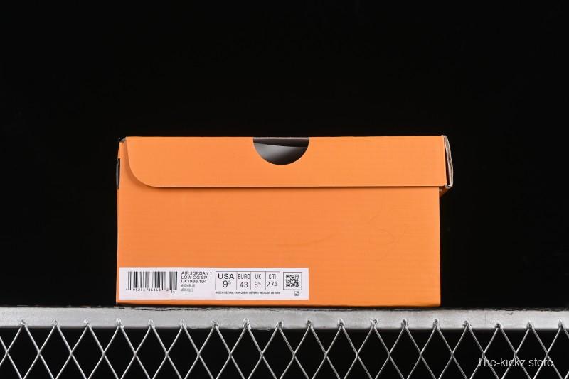 Nike Travis Scott x Fragment Design x Air Jordan 1 Low OG SP AJ1 University Blue - LX1988-104