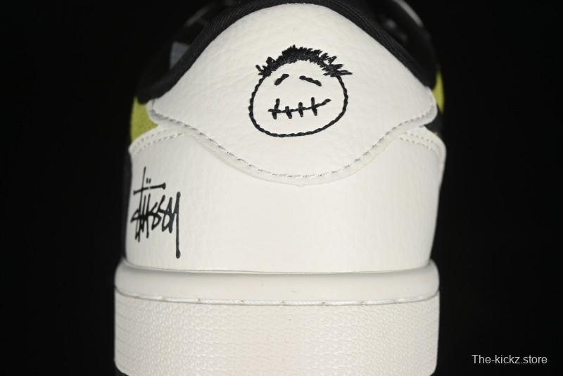 Nike Travis Scott x Fragment Design x Air Jordan 1 Low OG SP AJ1 Retro Sneakers - JH6089-002