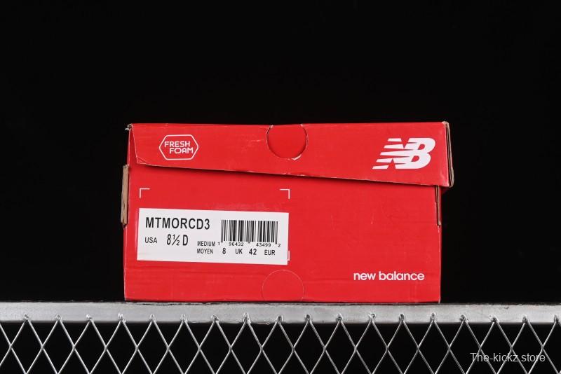 New Balance Fresh Foam X More V3TDS Low-Top Running Shoes with Durable Anti-Slip Design - MTMORCD3