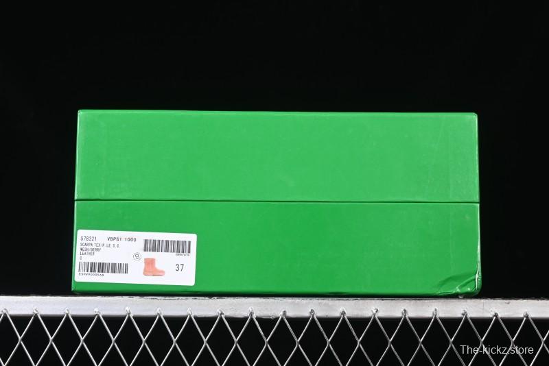 Bottega Veneta Snap Round Toe Slip-On Ankle Snow Boots - 578321