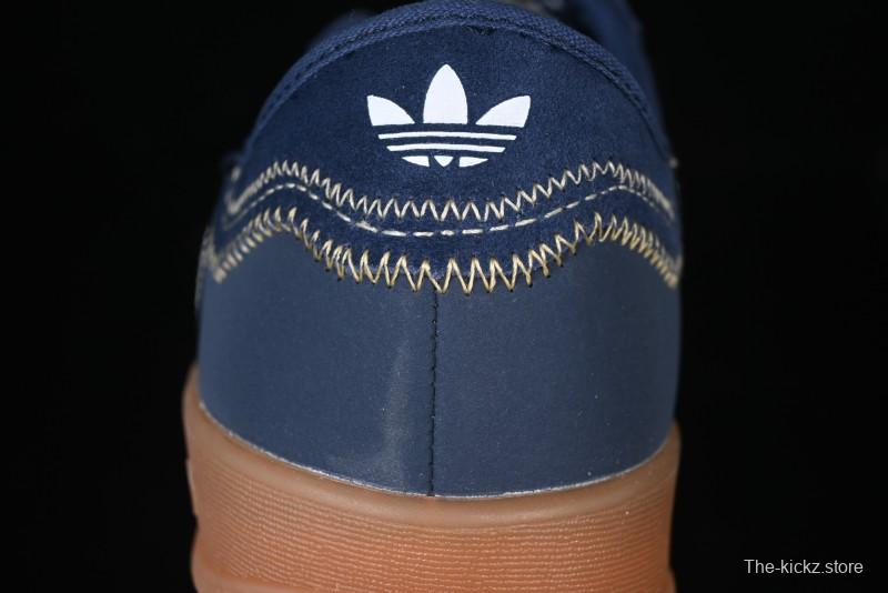 Adidas Clot x Originals Gazelle Indoor Retro Casual Slip-Resistant Wear-Resistant Low-Top Sneakers - IH3725