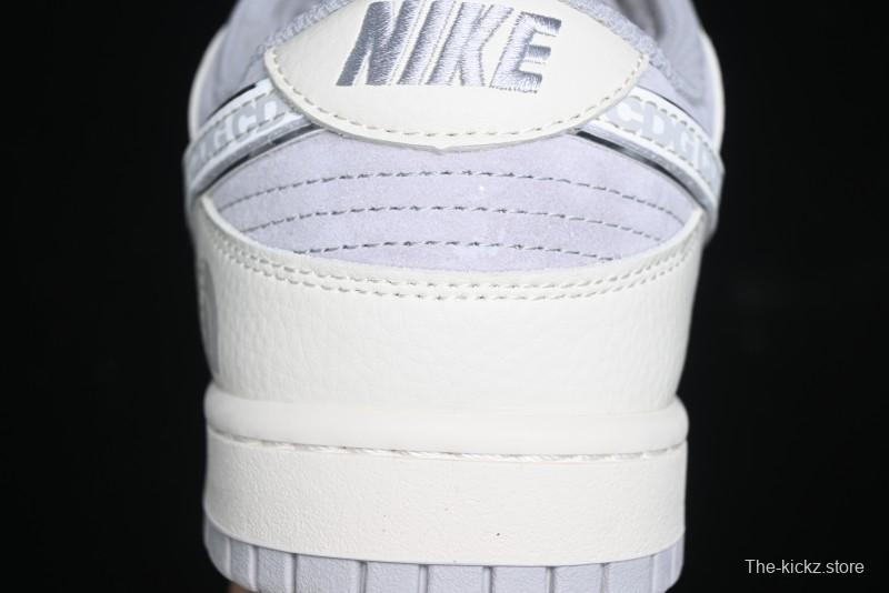 Nike SB Dunk Low The North Face Collaboration - Polar Fox Anniversary Customized Low-Top Casual Sneakers - BB7518-005