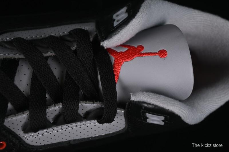Nike Air Jordan 3 Retro "Black Cement" Basketball Shoes - DN3707-010