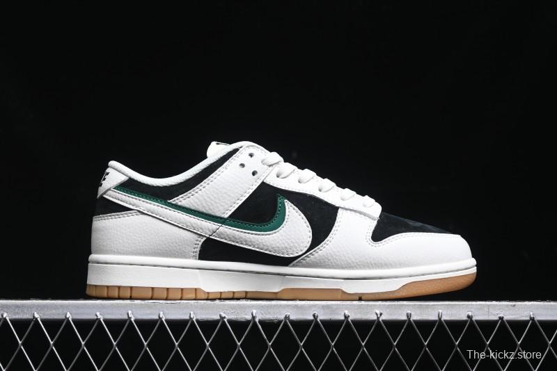 Nike SB Dunk Low Stussy Collaboration - Double Shadow White Hook Anniversary High-End Custom Low-Top Casual Skate Shoes - SF1029-406