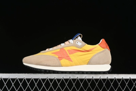 Golden Goose Marathon Golden Goose Distressed Sneakers with 3D Stabilizer and Cushioning - AJE5