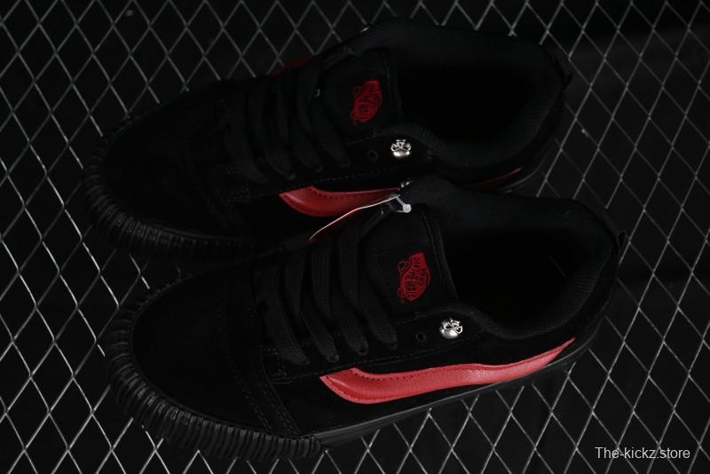 Vans Knu Skool Low Top Retro Casual Vulcanized Slip-On Shoes - VN0009QCSWE