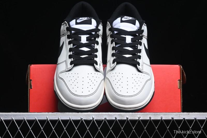 Nike Dunk Low Retro Panda Oxidized Vintage High Street Casual Sneakers - DD1391-100