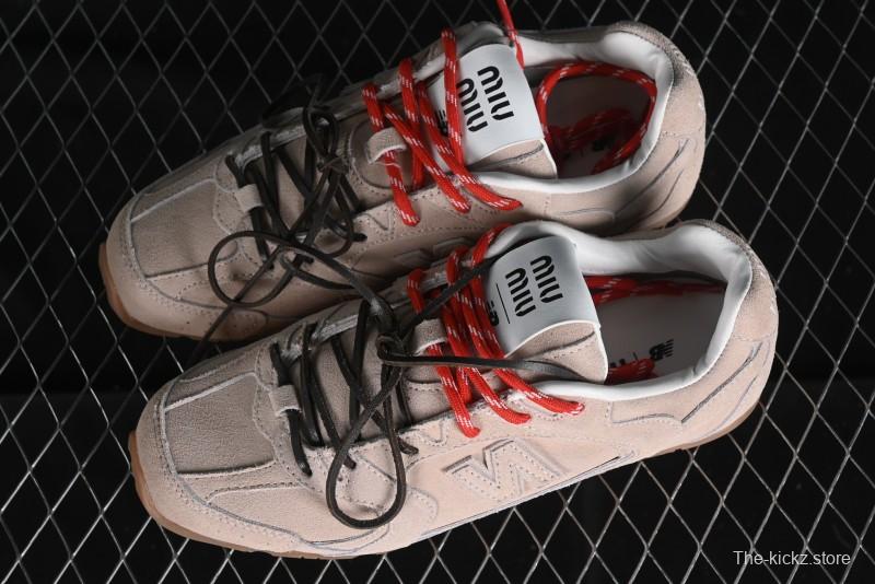 MiuMiu x New Balance 530 Low-Top Classic Retro Casual Running Shoes - AJD4