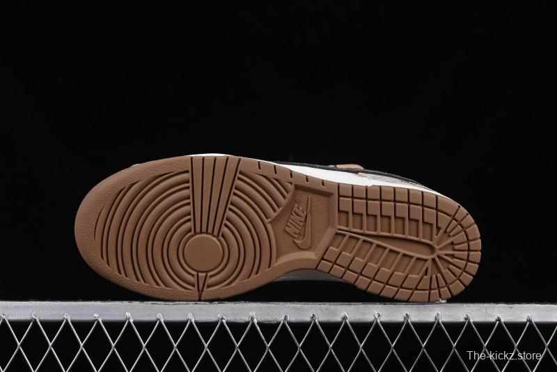 Nike Dunk Low Retro Vintage Distressed Graffiti Deconstructed Casual Sneakers - FB7160-161