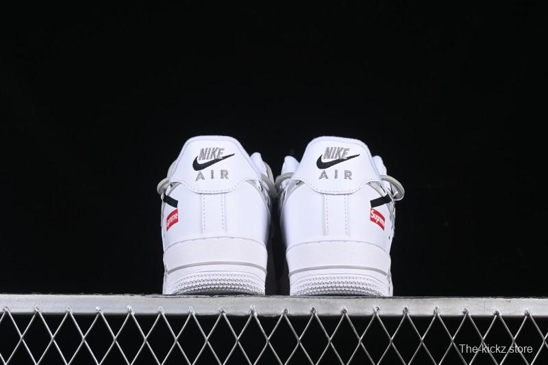 Supreme x Nike Air Force 1 '07 Low "Box Logo" Casual Sneakers - UP1658-955