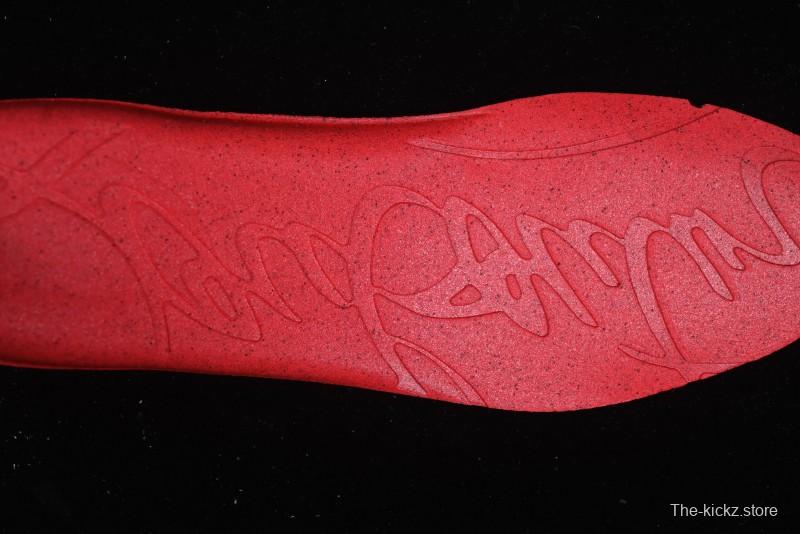 Christian Louboutin Funnyto Flat French Luxury Brand Green Color Block Low Top Sneakers - X.D4