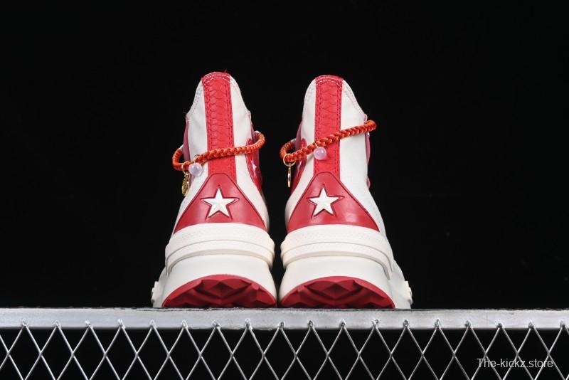 Converse Legacy Run Star Snake Year Limited Edition Platform Sneakers with Cushioned Sole - A13346C