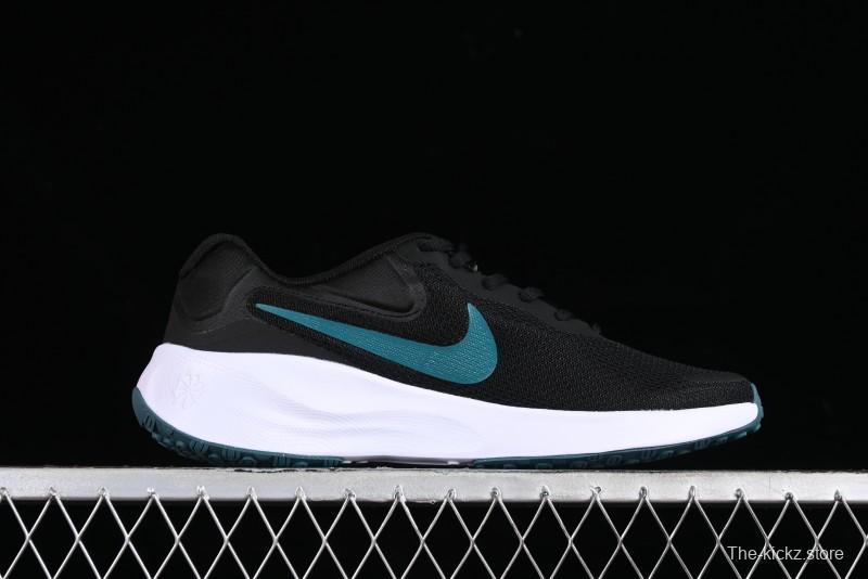 Nike Revolution 7 Wide Running Shoes with Breathable Mesh and Durable Cushioning - FB2207-004