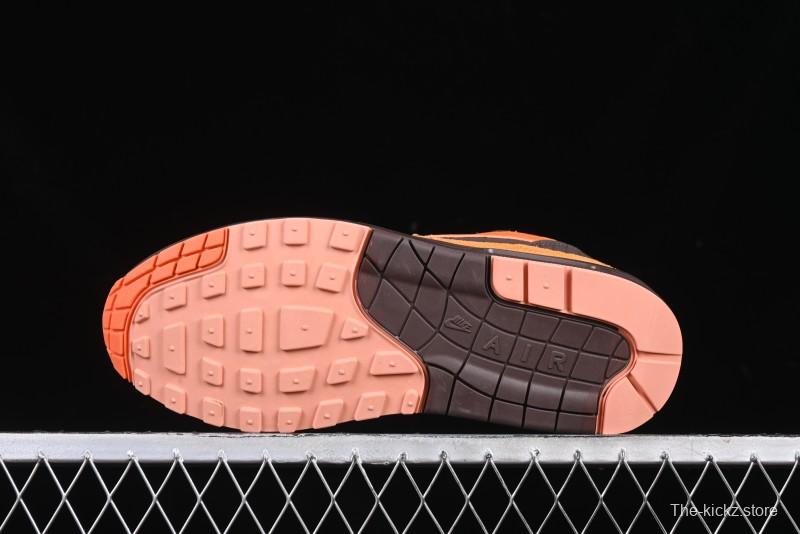 Nike Air Max 1 Retro Running Shoes with Half-Sole Air Cushion - HF7346-200