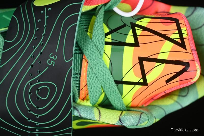 Nike KD 4 Weatherman All Star Basketball Shoes with Zoom Air Cushion and Adaptive Fit System - FN6247-300