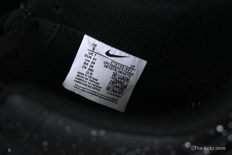 Nike Air Force 1 '07 Low Casual Sneakers with Black Splatter Design - ZH0316-046